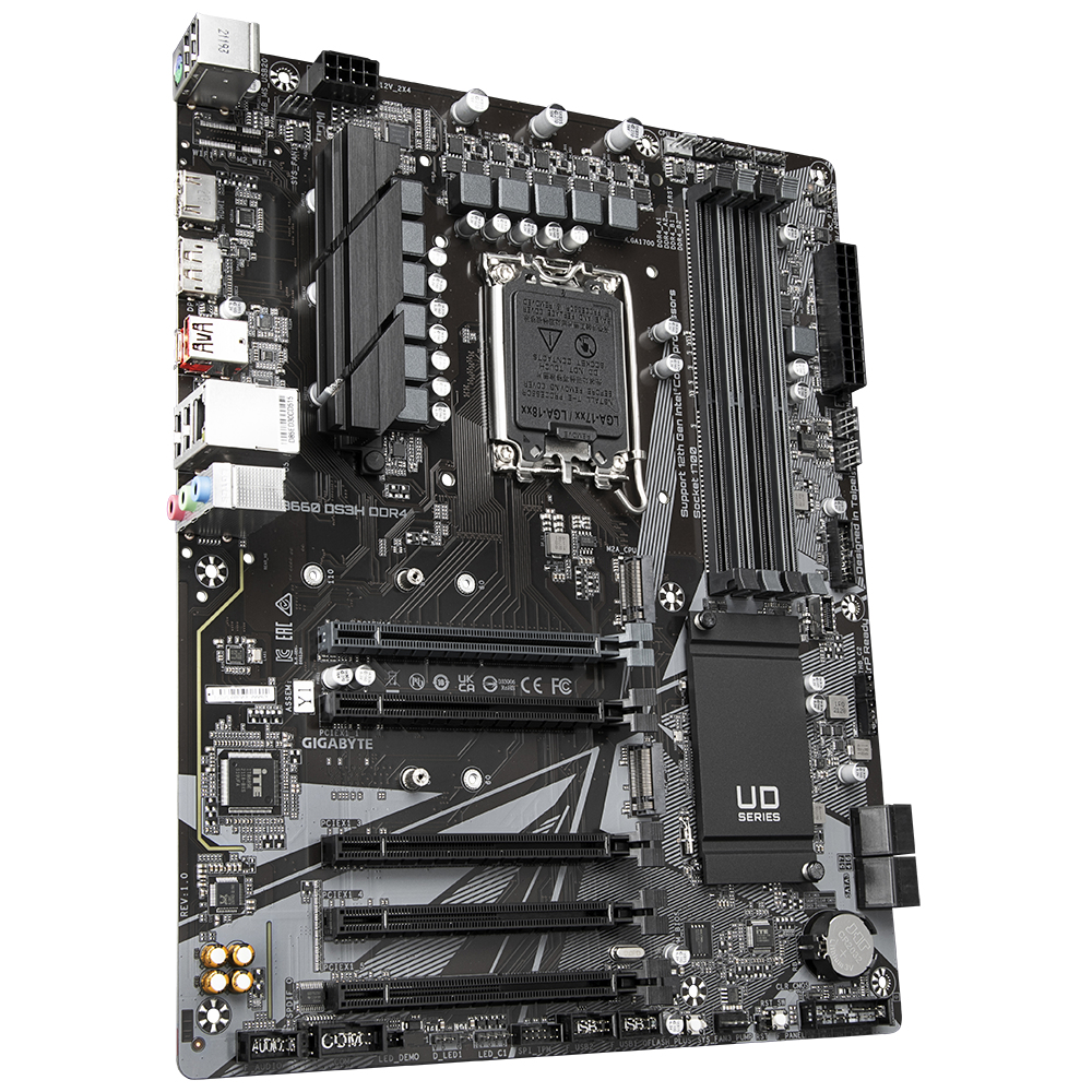 Bekijk afbeelding 4 van Gigabyte 1700 B660 DS3H DDR4 - 2xM.2/DP/HDMI/ATX